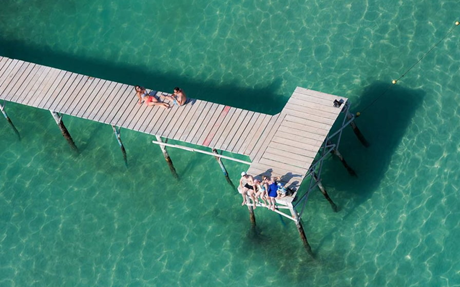 pasarela playa de muro