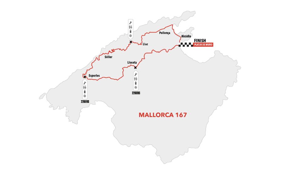 Karte Mallorca 167